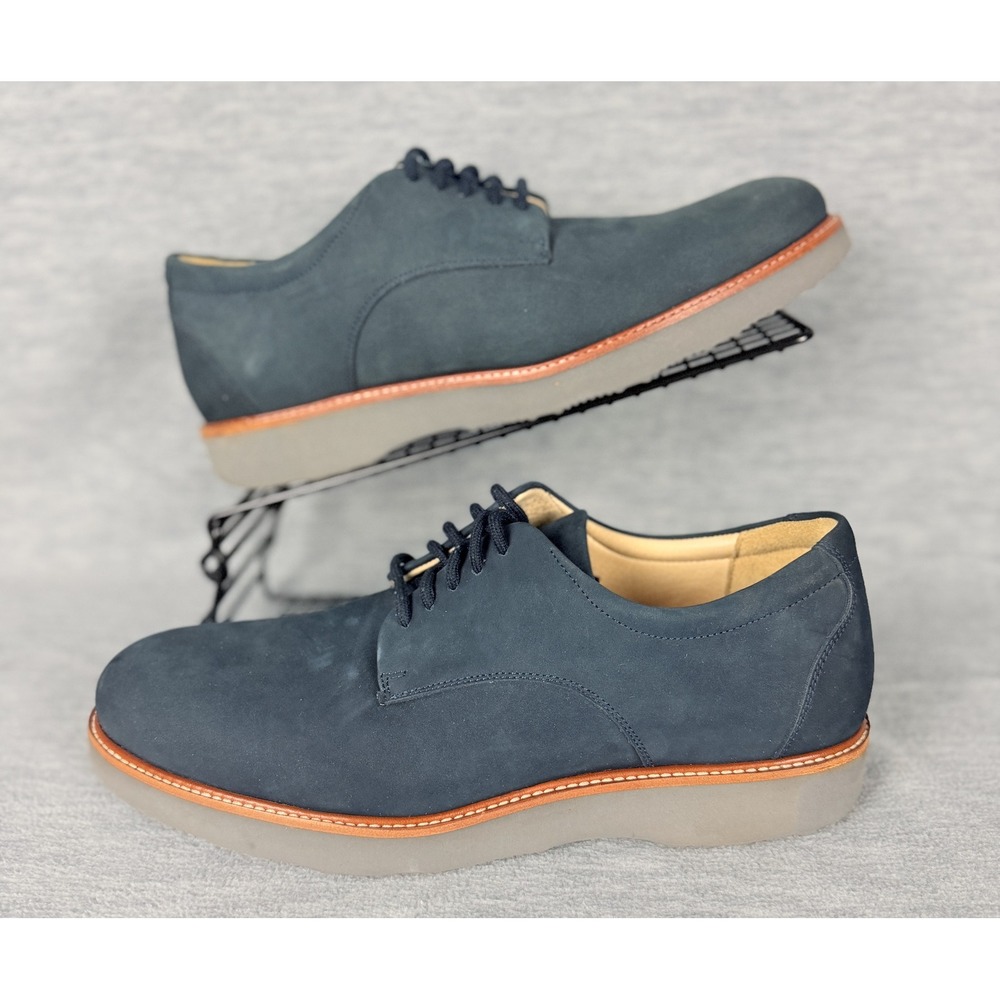 Samuel Hubbard Hubbard Free Shoes Mens 9 M Blue Navy Nubuck Leather Oxford